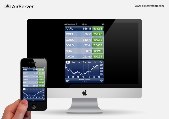 AirServer: iBooks on Mac via iPhone